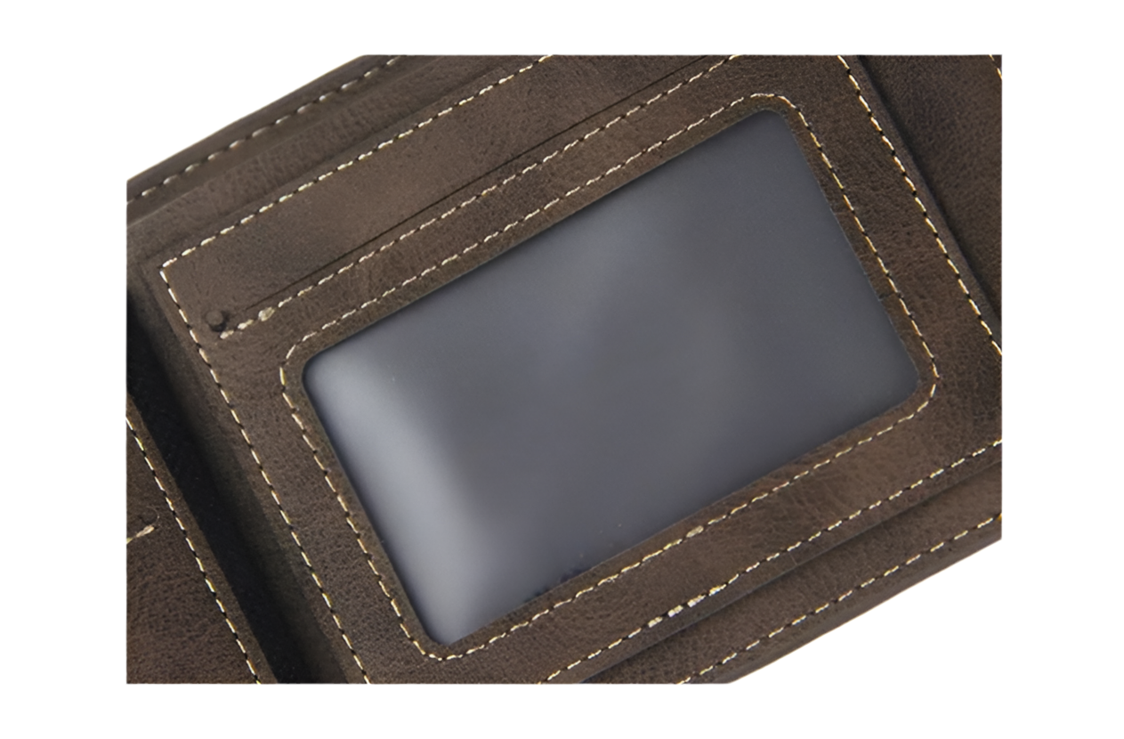 Carteira Masculina de Luxo Camurça Premium