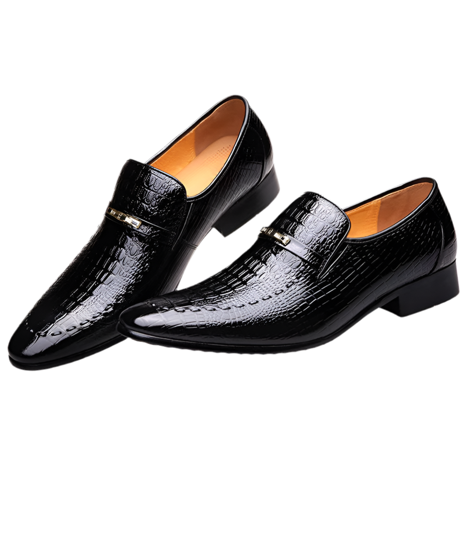 Sapato Couro Crocodile
