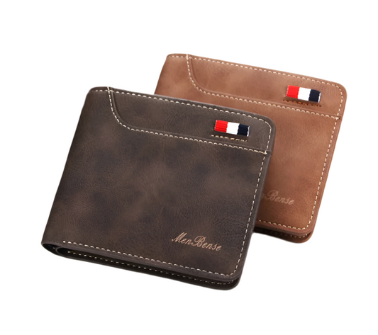Carteira Masculina de Luxo Camurça Premium
