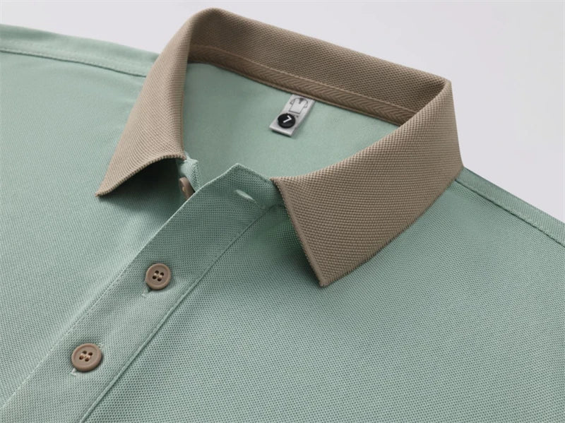 Camiseta Polo Clássica  Masculina Verde 