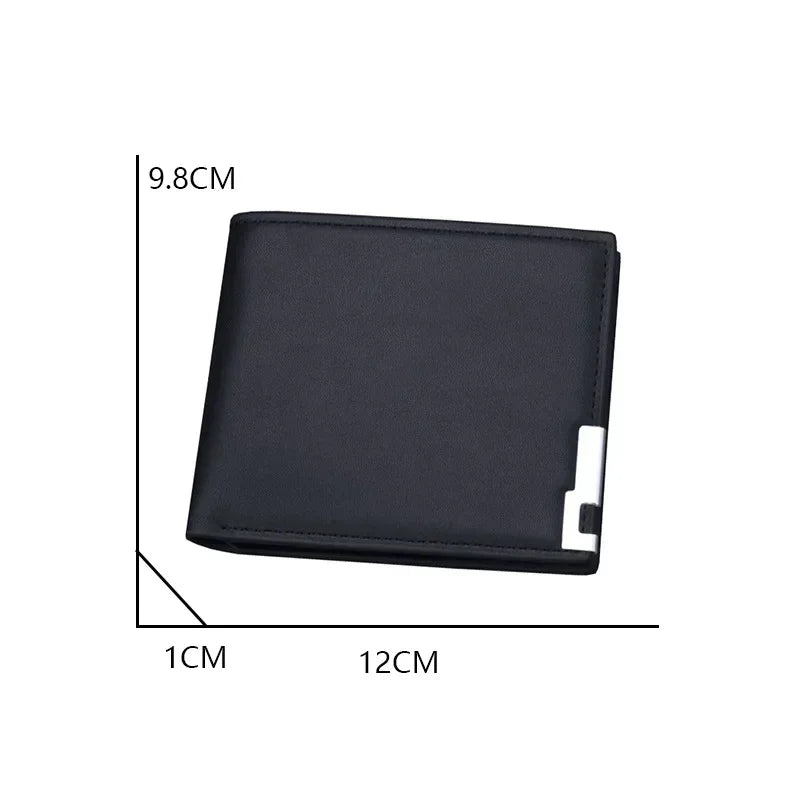 Men's Slim Synthetic Leather Wallet - Small, Card and Driver's License Holder