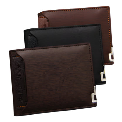Men's Slim Premium Leather Wallet - Thin, Elegant and Minimalist