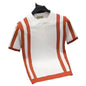 Camiseta Polo Manga Curta Masculina Laranja 