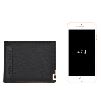 Men's Slim Premium Leather Wallet - Thin, Elegant and Minimalist
