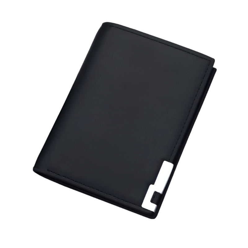 Men's Slim Synthetic Leather Wallet - Small, Card and Driver's License Holder