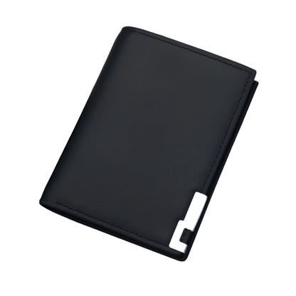 Men's Slim Synthetic Leather Wallet - Small, Card and Driver's License Holder