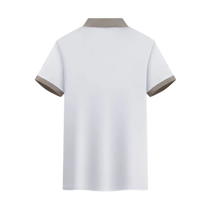 Camiseta Polo Clássica  Masculina Branca  
