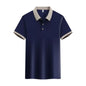 Camiseta Polo Clássica  Masculina Azul 