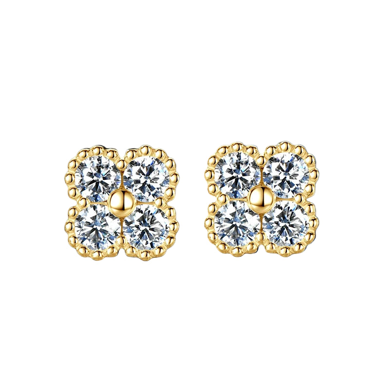 Conjunto de Joias 3 em 1: Colar, Brincos e Pulseira com Moissanita – Pedras Brasileiras