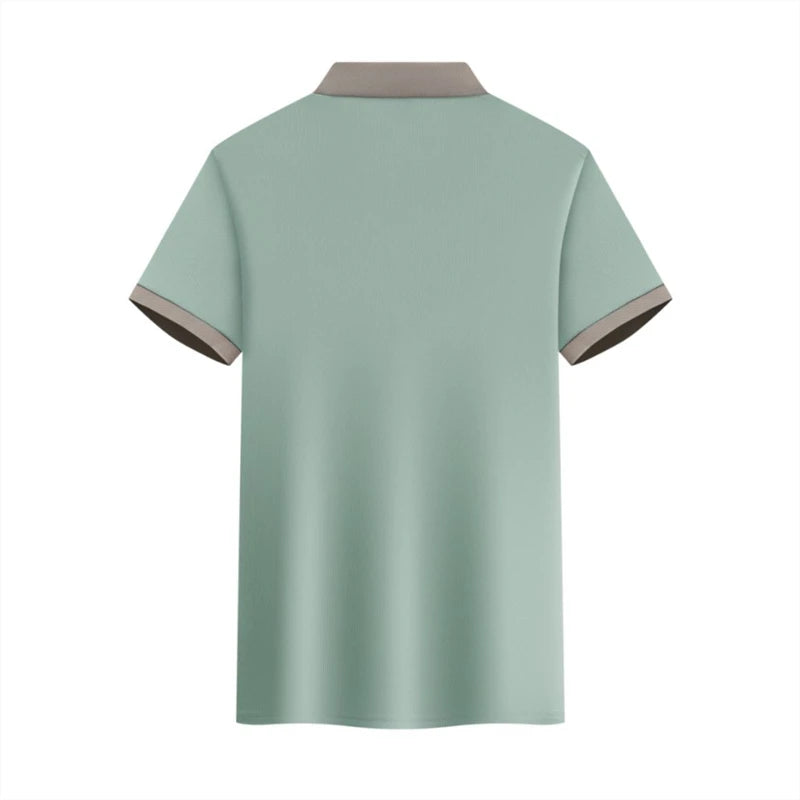 Camiseta Polo Clássica  Masculina Verde 