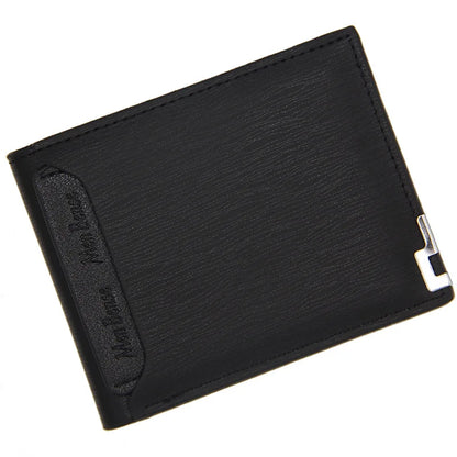 Men's Slim Synthetic Leather Wallet - Small, Card and Driver's License Holder