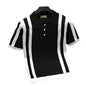 Camiseta Polo Manga Curta Masculina Preta 