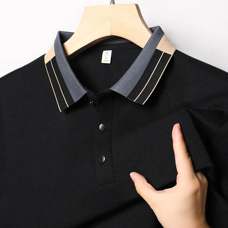 Camiseta Polo Gola Listrada Italiana