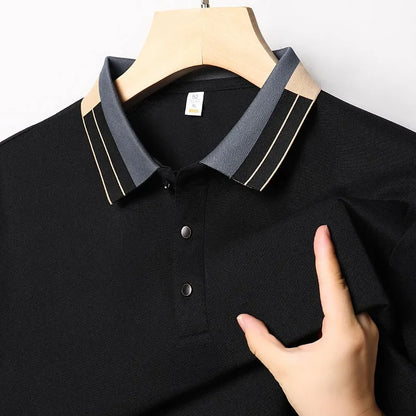 Camiseta Polo Gola Listrada Italiana