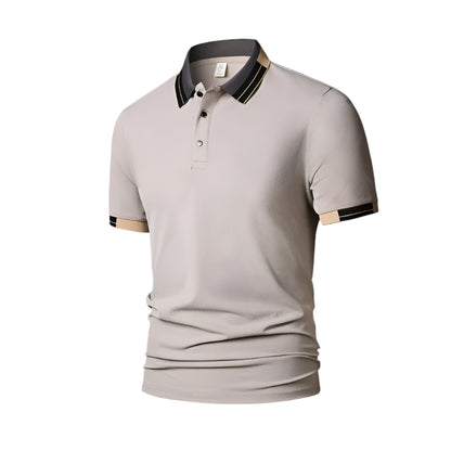 Camiseta Polo Gola Listrada Italiana