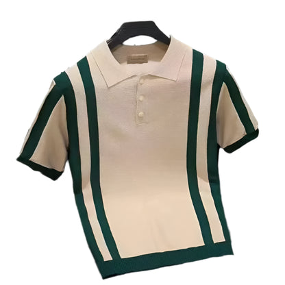 Camiseta Polo Manga Curta Masculina Verde 
