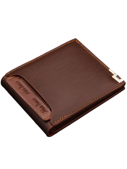 Men's Slim Premium Leather Wallet - Thin, Elegant and Minimalist