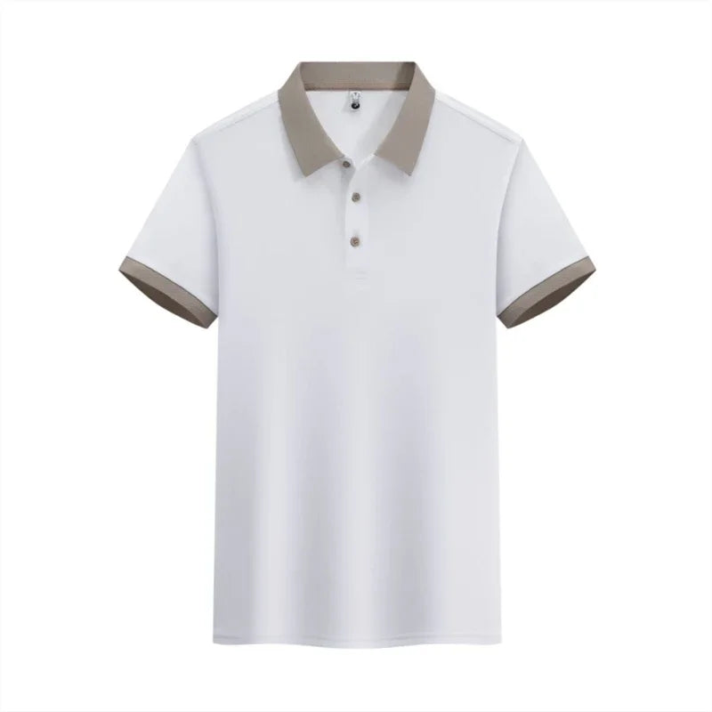 Camiseta Polo Clássica  Masculina Branca 