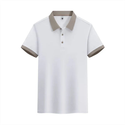 Camiseta Polo Clássica  Masculina Branca 