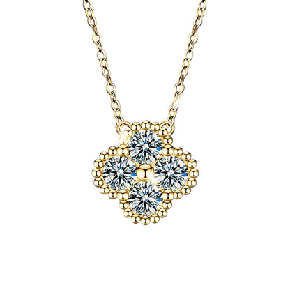 Conjunto de Joias 3 em 1: Colar, Brincos e Pulseira com Moissanita – Pedras Brasileiras