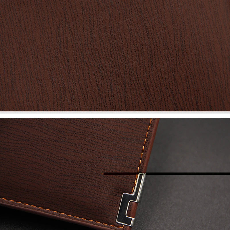 Men's Slim Premium Leather Wallet - Thin, Elegant and Minimalist