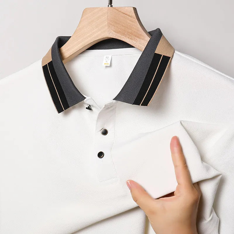 Camiseta Polo Gola Listrada Italiana