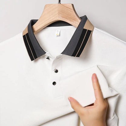 Camiseta Polo Gola Listrada Italiana