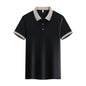 Camiseta Polo Clássica  Masculina Preta 