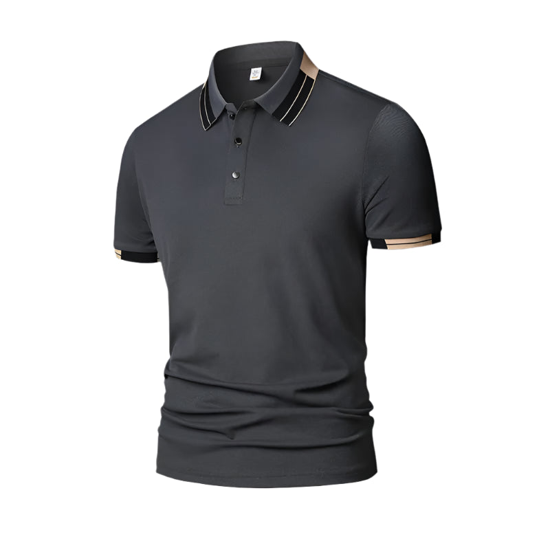 Camiseta Polo Gola Listrada Italiana